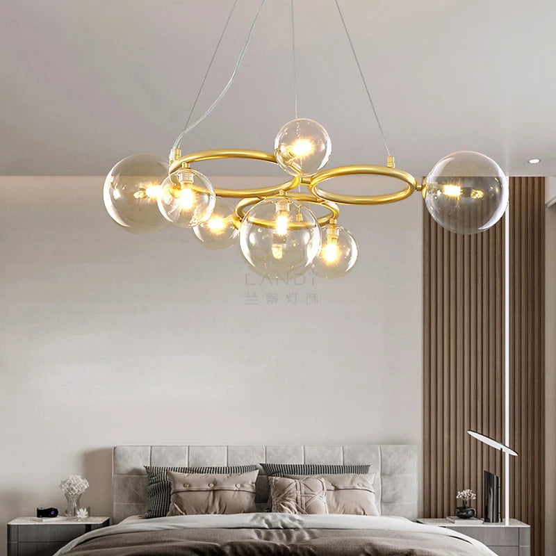 Lunara Glass Cloud Ceiling Pendant