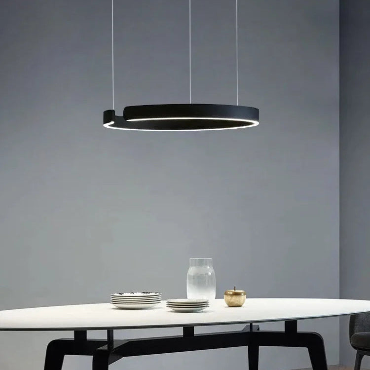 Modern Orbit Ring LED Pendant Light