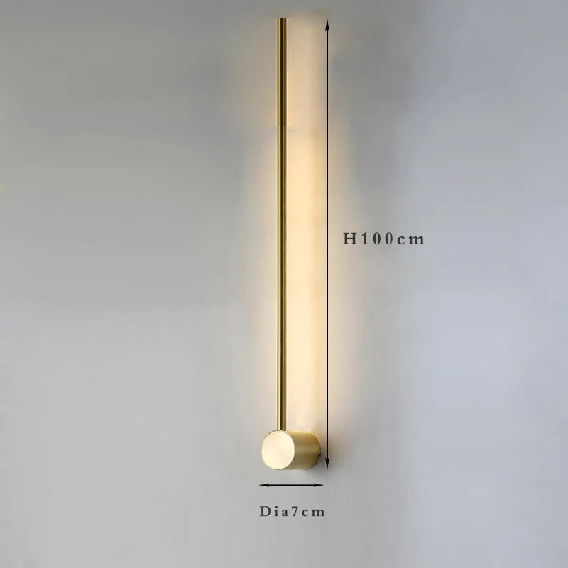 Stockholm Modern Linear LED Wall Light