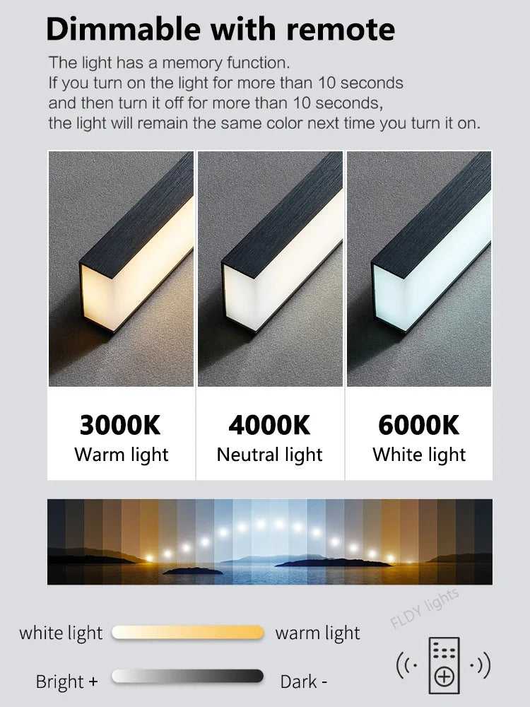 Linea Drop LED Pendant Chandelier