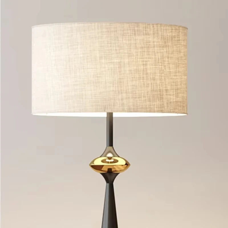 French Fabric Floor Lamp