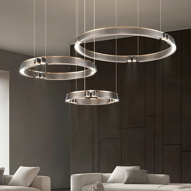 Orbitra Ring Pendant Chandelier