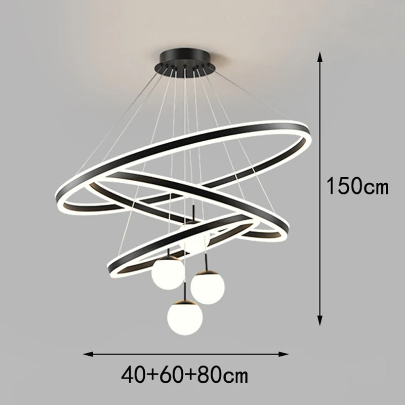 Helix Aura Grand Chandelier