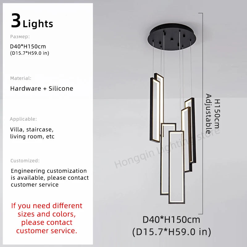 Linea Cascade Luxe Pendant