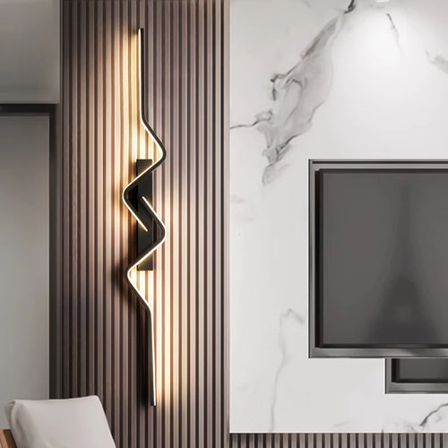Abstract Nordic LED Wall Light