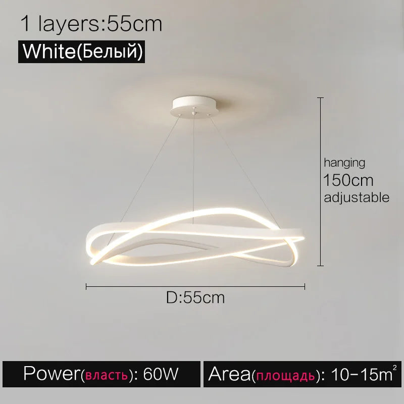 Eclipse Flow LED Chandelier