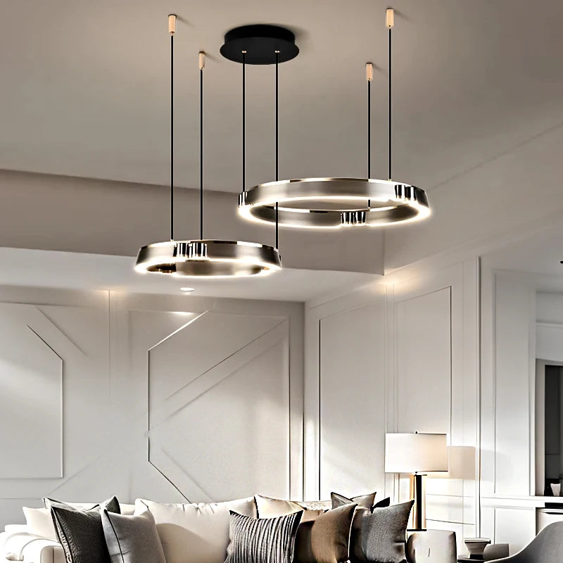 Orbitra Ring Pendant Chandelier