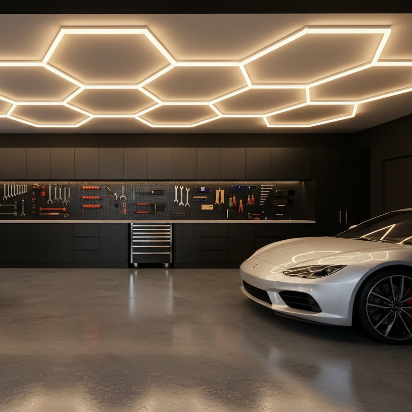 HexaGrid Modular LED Ceiling System