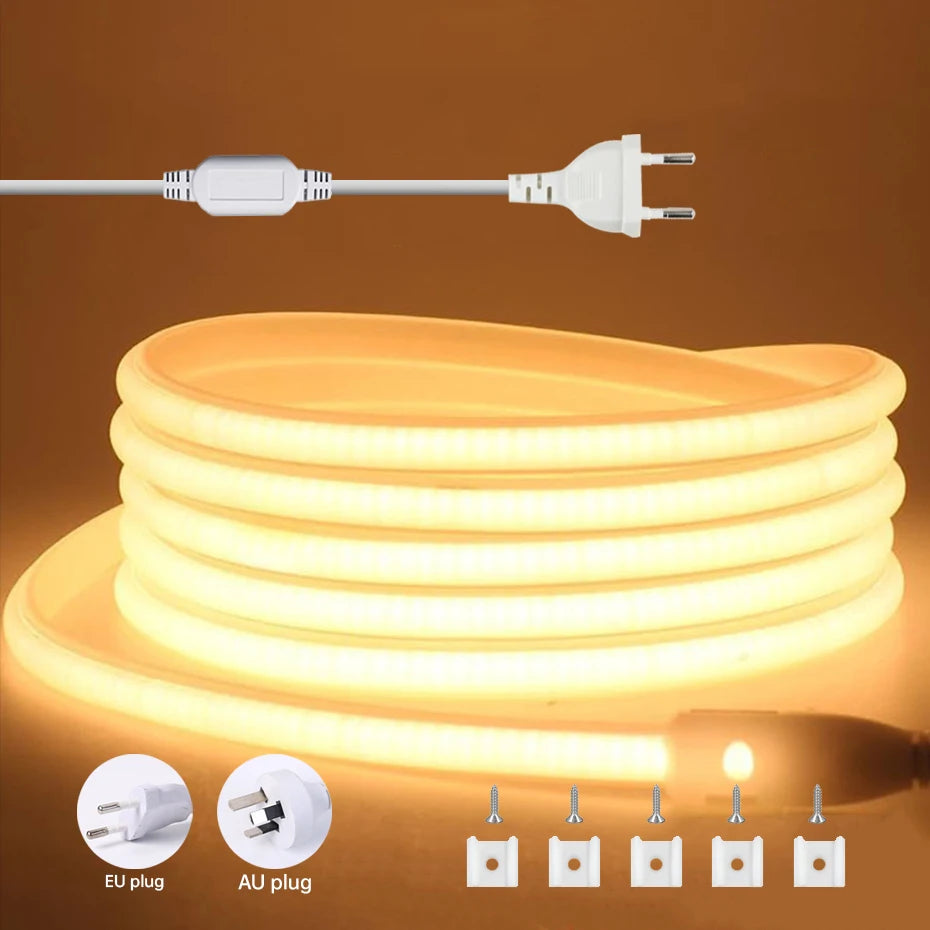LineaFlex 220V COB LED Waterproof Strip Light (1-50meters)