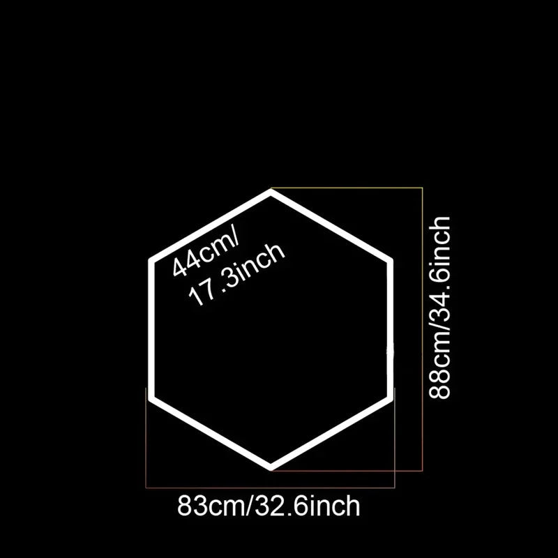 HexaGrid Modular LED Ceiling System