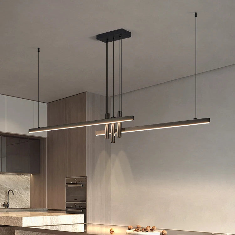 Duo Linear Drop LED Pendant Light