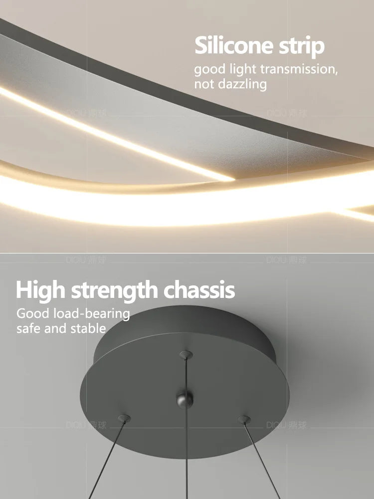 Eclipse Flow LED Chandelier