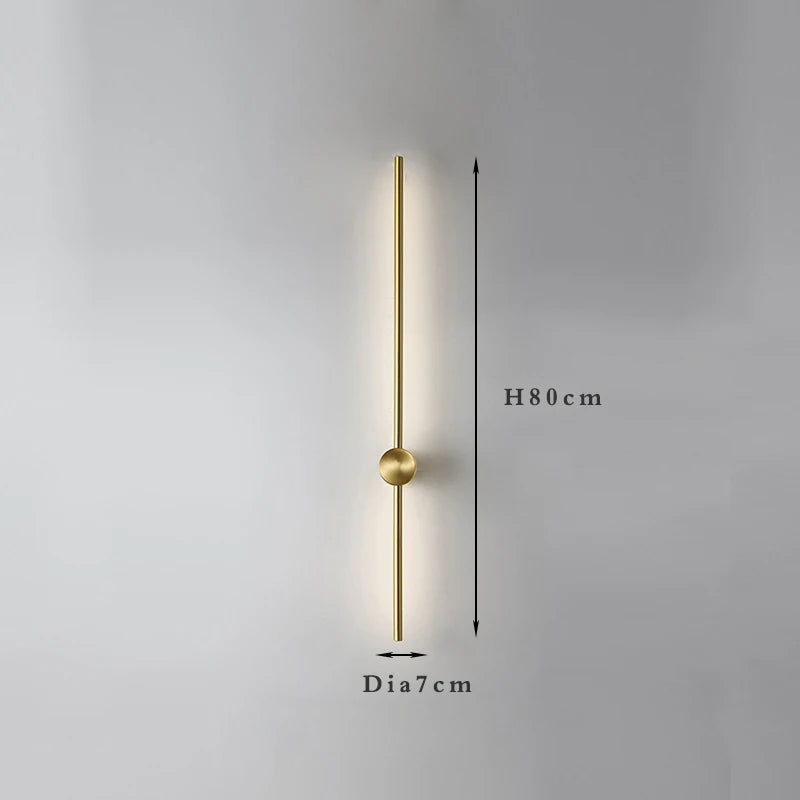 Stockholm Modern Linear LED Wall Light