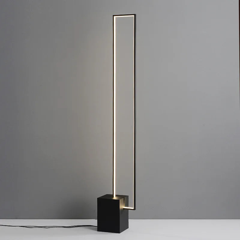 Modern Rectangular LED Floor Lamp