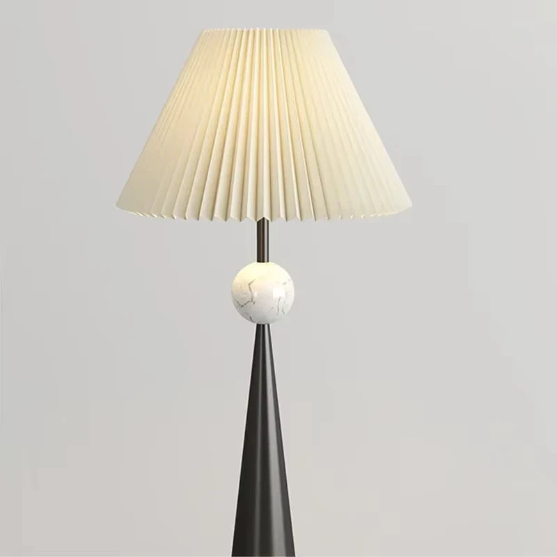 French Fabric Floor Lamp