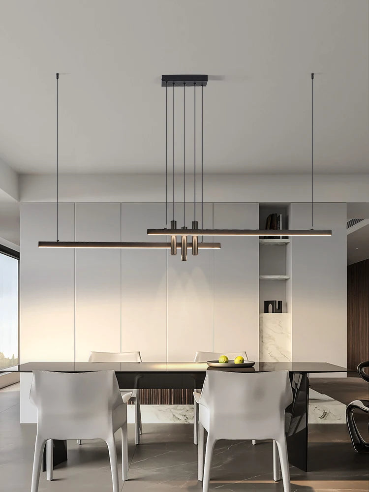 Duo Linear Drop LED Pendant Light