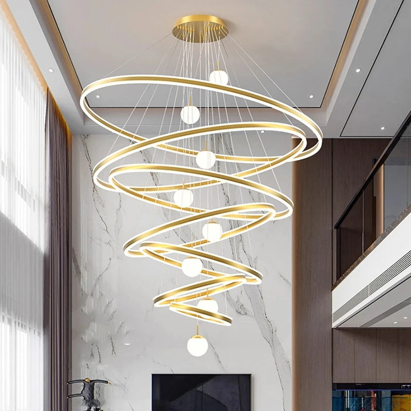 Helix Aura Grand Chandelier