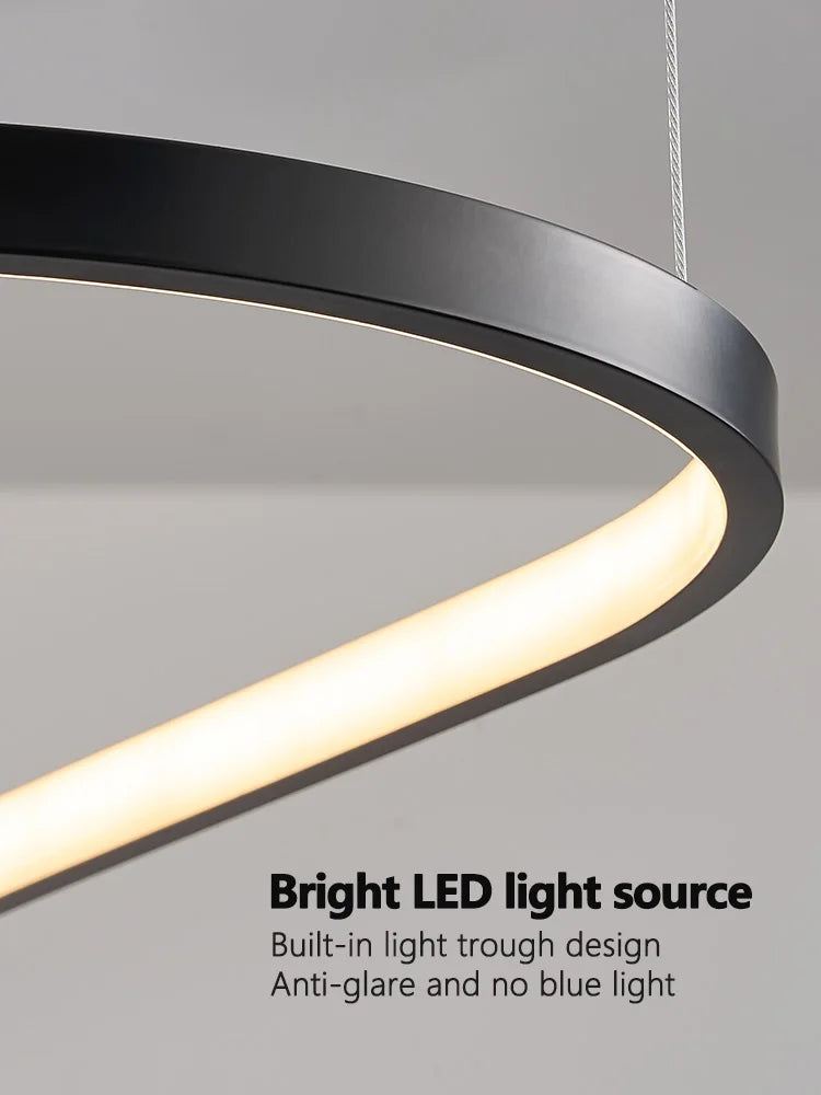 Halo Drift LED Chandelier