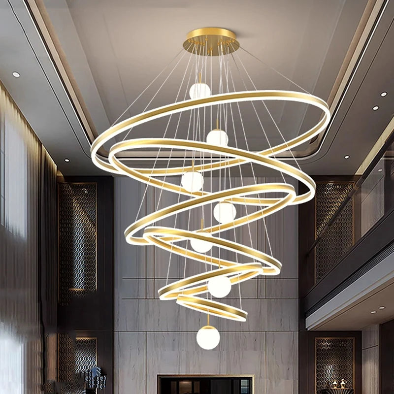 Helix Aura Grand Chandelier