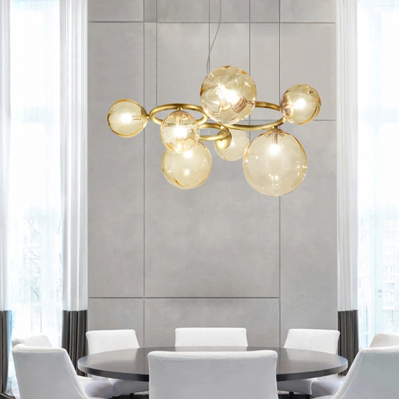 Lunara Glass Cloud Ceiling Pendant