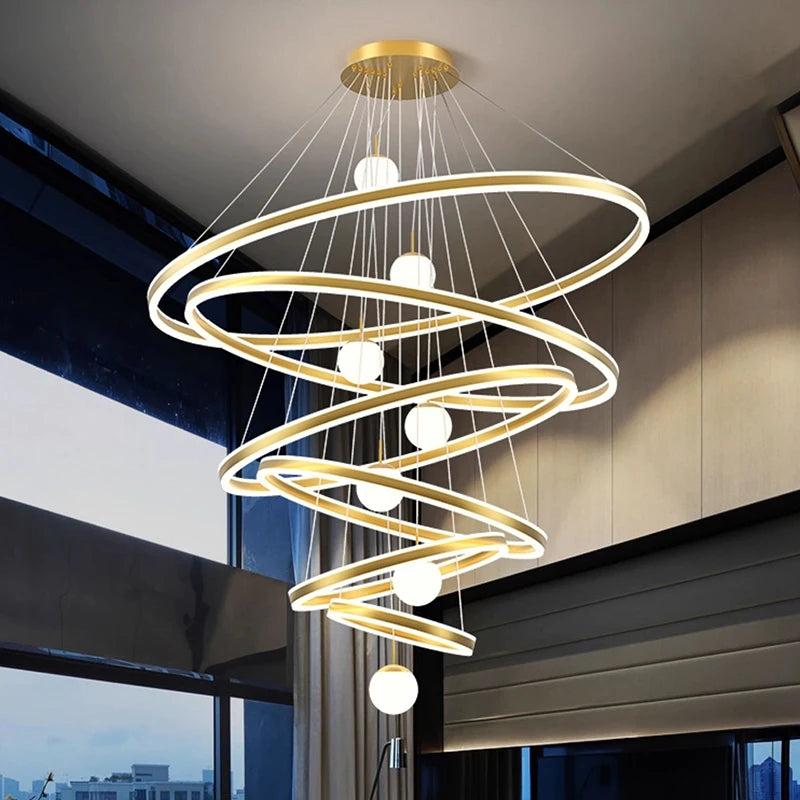 Helix Aura Grand Chandelier