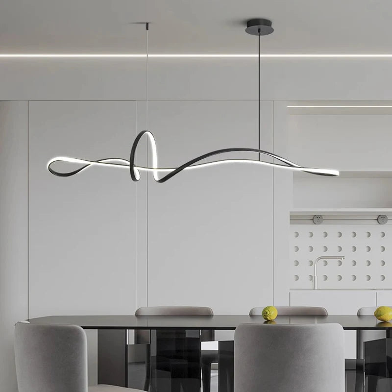 Aurora Line Sleek Ceiling Pendant