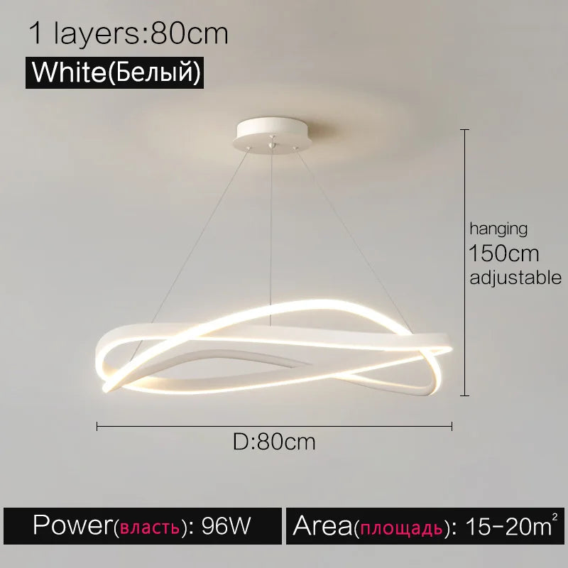 Eclipse Flow LED Chandelier