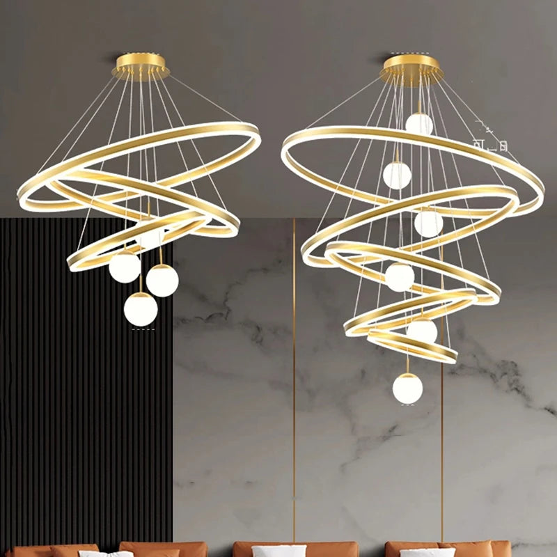 Helix Aura Grand Chandelier