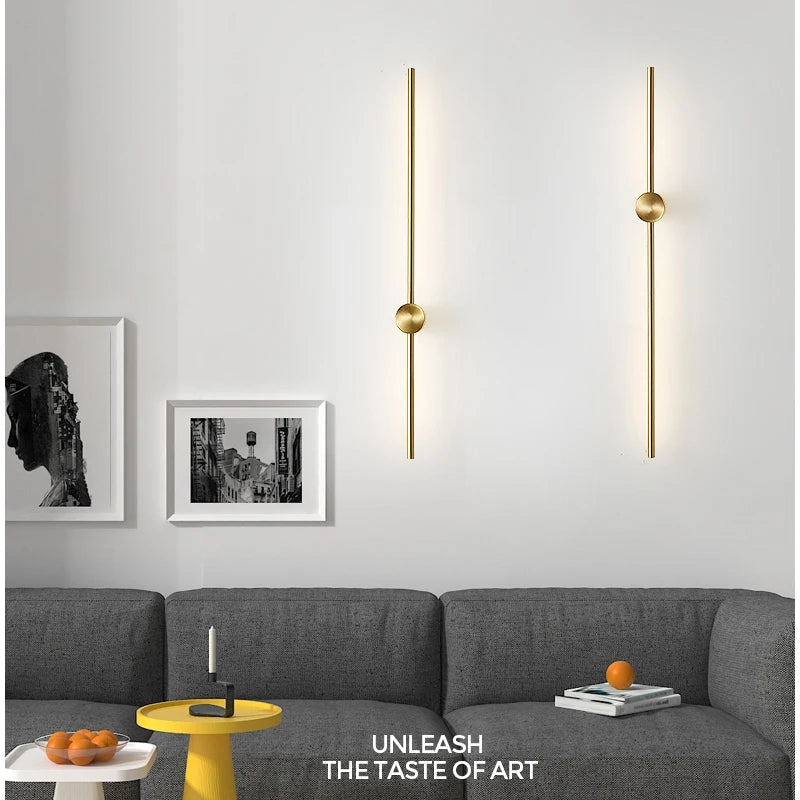 Stockholm Modern Linear LED Wall Light