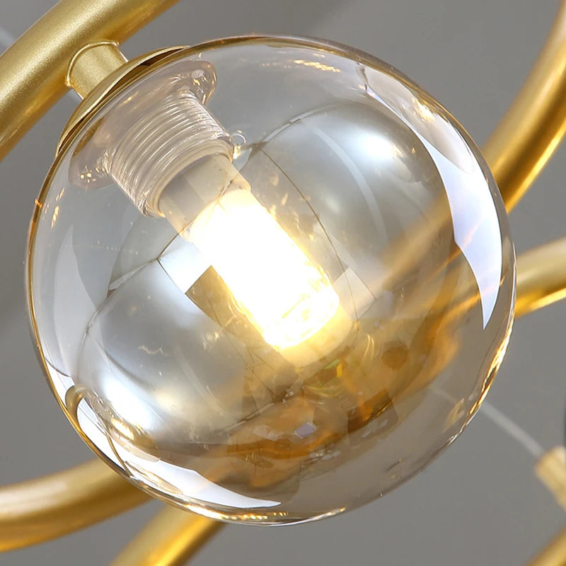 Lunara Glass Cloud Ceiling Pendant