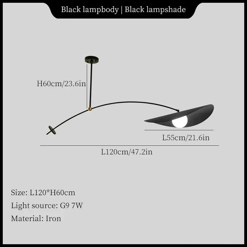 Myrna Disc Semi-Flush Chandelier