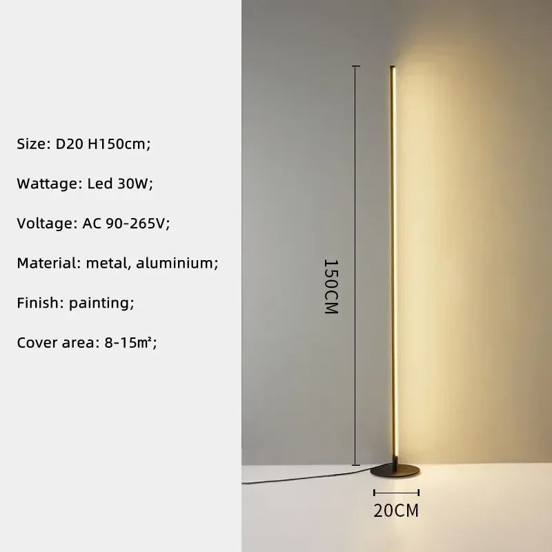 Modern Line LED Floor Lamp